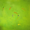 2 Broadtails in Brilliant Green with Movement