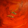 2 Brook Trout in Red and Orange